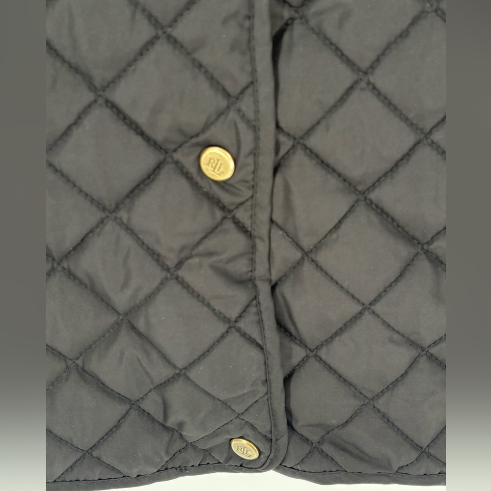 Ralph Lauren Black Diamond Quilted Jacket Women’s Size M - Picture 7 of 14